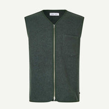 Sahannes Vest dark evergreen
