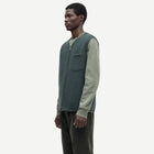 Sahannes Vest dark evergreen