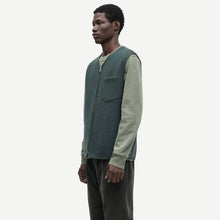 Sahannes Vest dark evergreen