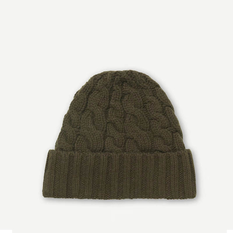 Saharriet Beanie dark forest Samsoe Samsoe