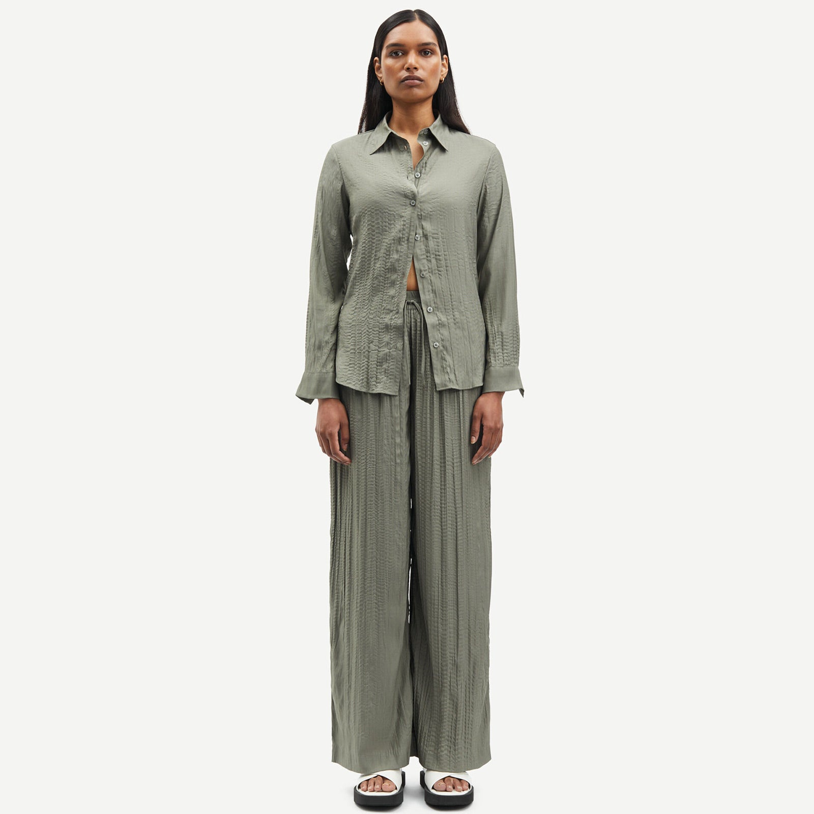 Sahelena Trousers dusty olive