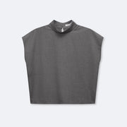 Sahoys Top 16227 grey mel.