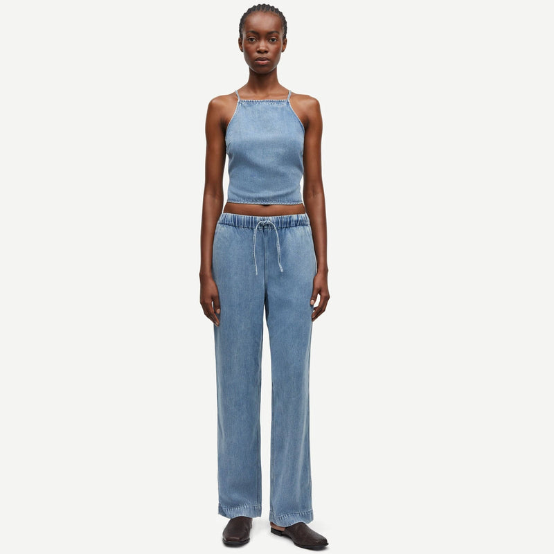 Sahoysa Trousers 15645 denim blue Samsoe Samsoe