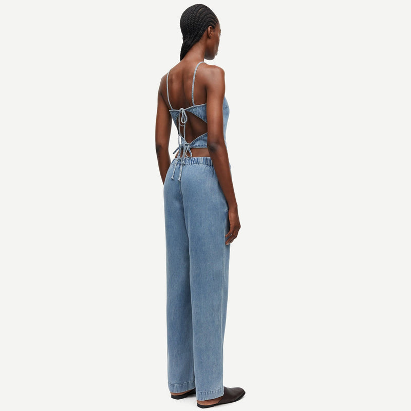 Sahoysa Trousers 15645 denim blue Samsoe Samsoe