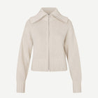 Sajasmin Zip Cardigan 15178 bone white Samsoe Samsoe