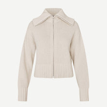 Sajasmin Zip Cardigan 15178 bone white Samsoe Samsoe