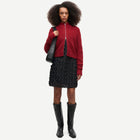 Sajeanne Cardigan 15425 sun-dried tomato