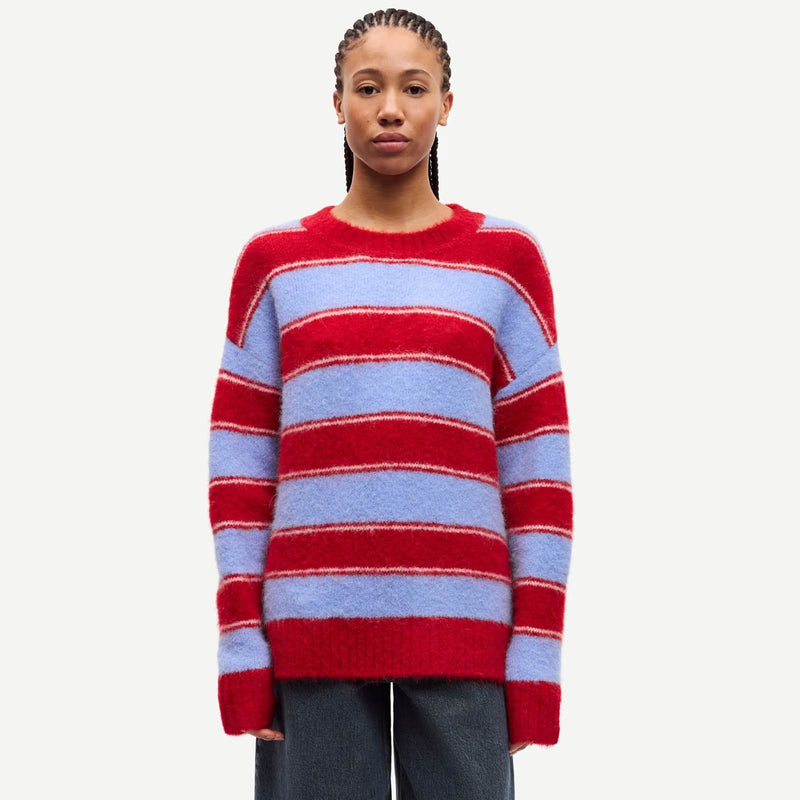 Sajeanne Jumper haute red st. Samsoe Samsoe