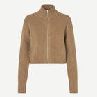 Sajeanne Zip Cardigan 15425 lead gray