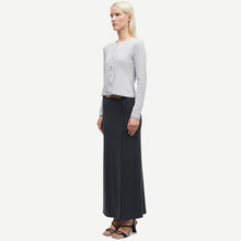 Sajune LS Cardigan 7542 light grey mel Samsoe Samsoe