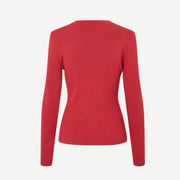 Saleonore V-Neck Jumper scarlet sage