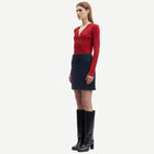 Saleonore V-Neck Jumper scarlet sage