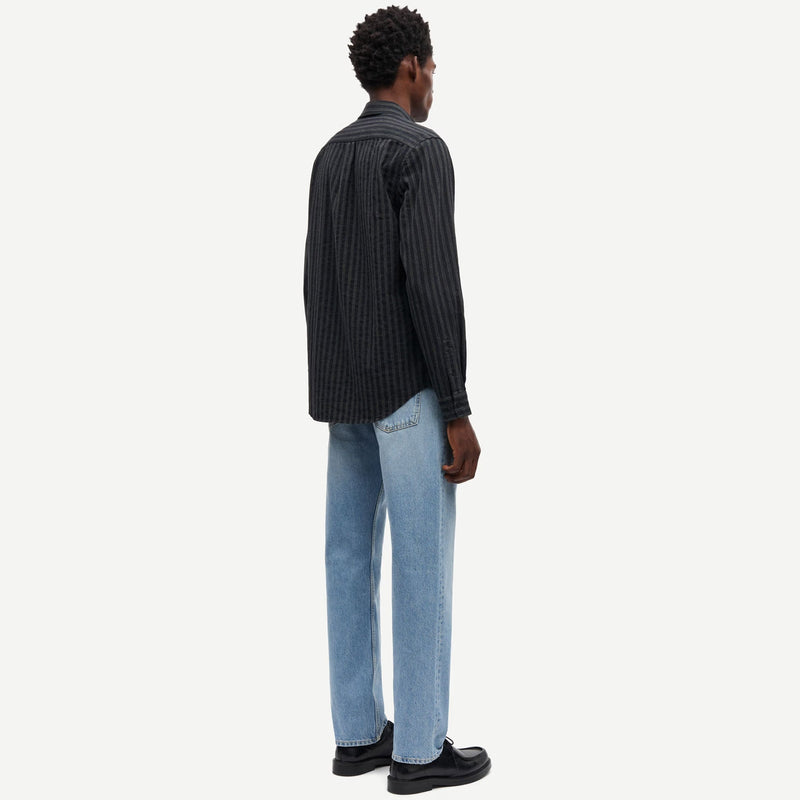 Saliam FF Shirt 14974 castor gray st. Samsoe Samsoe