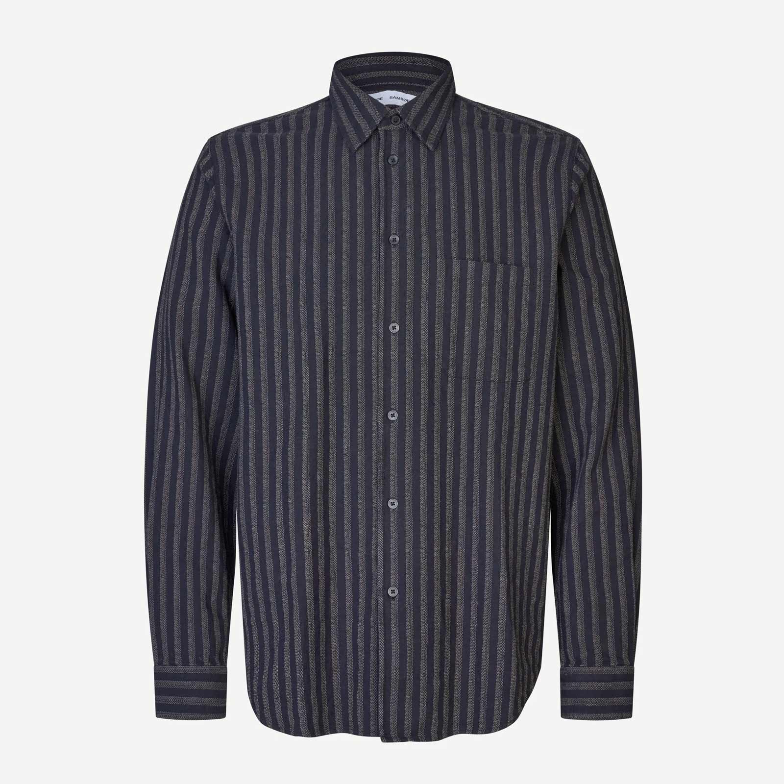 Saliam FF Shirt 14974 castor gray st. Samsoe Samsoe