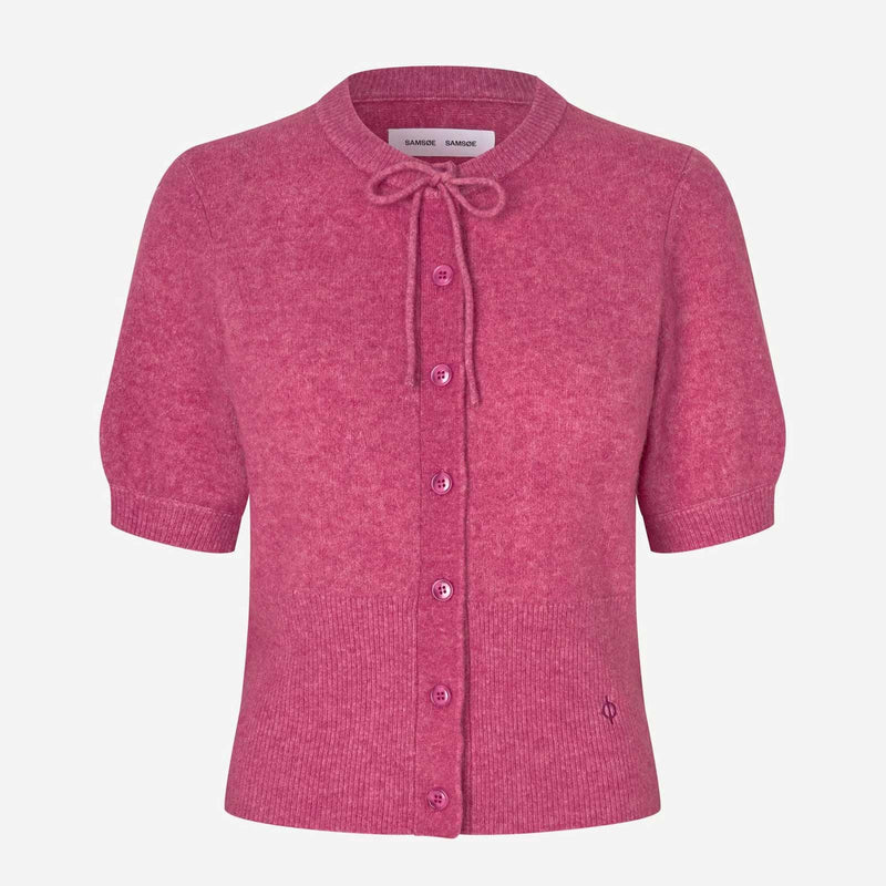 Salora SS Cardigan 15556 red violet