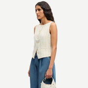 Saloves Vest 14329 bone st. Samsoe Samsoe