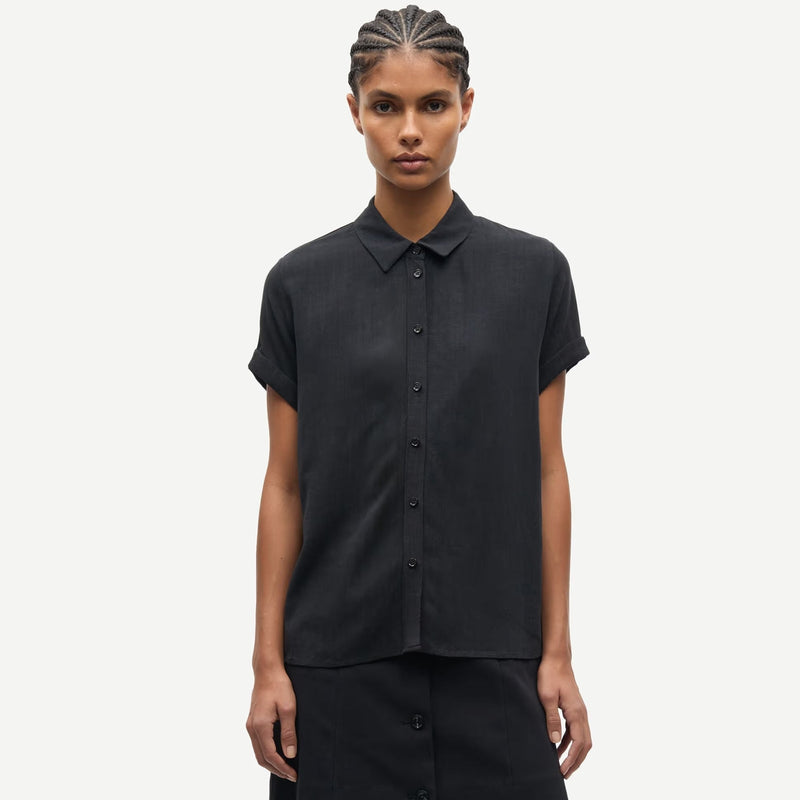 Samajana SS Shirt 15938 black Samsoe Samsoe