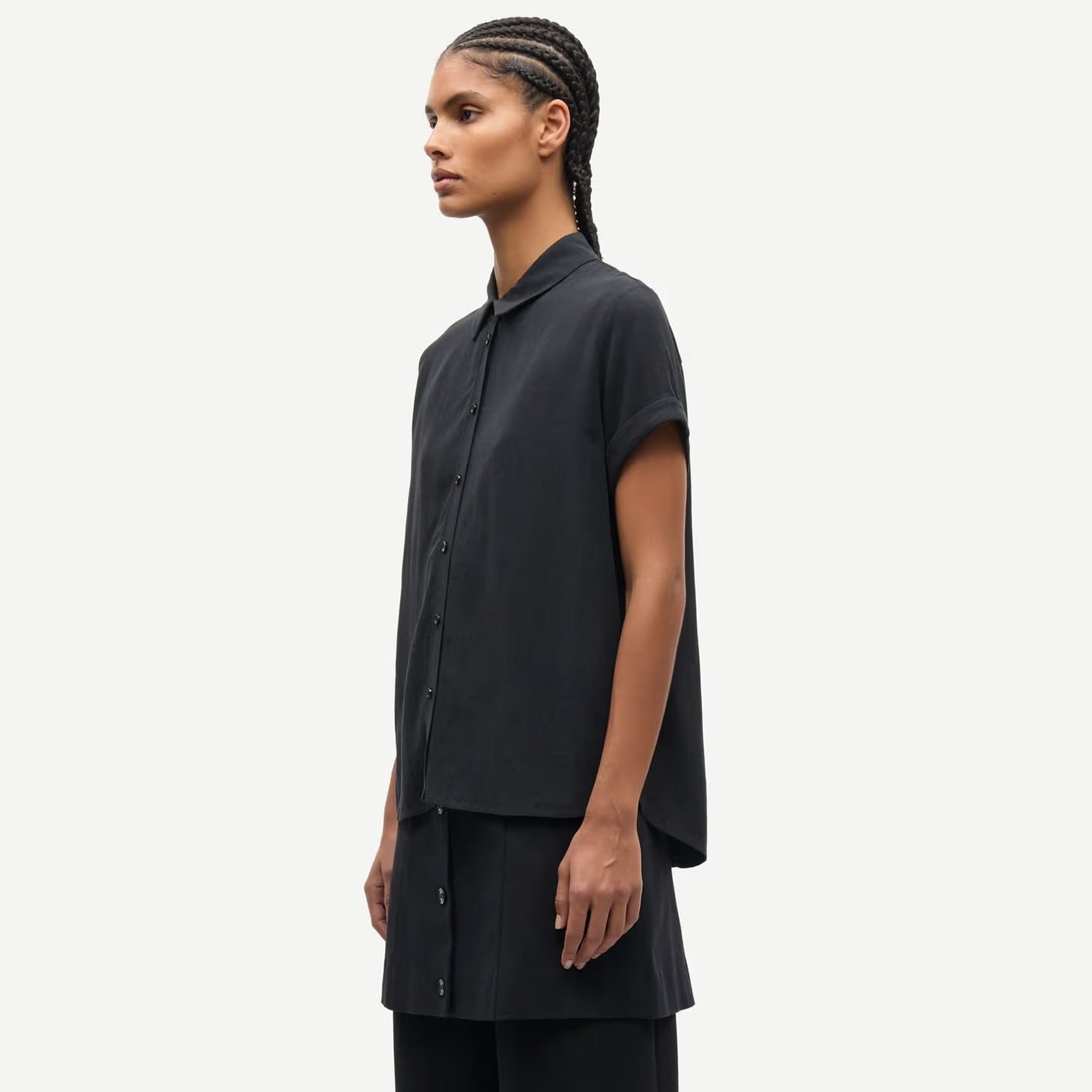 Samajana SS Shirt 15938 black Samsoe Samsoe