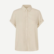 Samajana SS Shirt 15938 bone white mel. Samsoe Samsoe