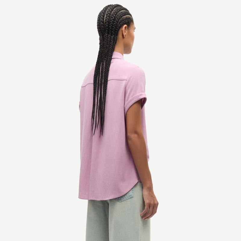 Samajana SS Shirt 15938 orchid haze Samsoe Samsoe