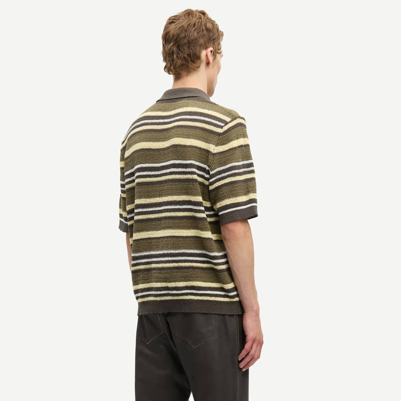 Samarco Polo SS burnt olive st. Samsoe Samsoe