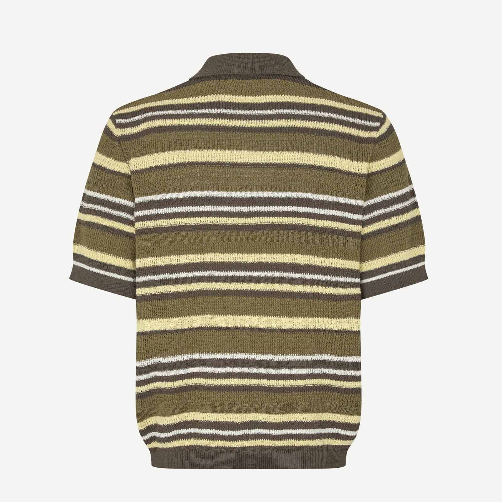 Samarco Polo SS burnt olive st. Samsoe Samsoe