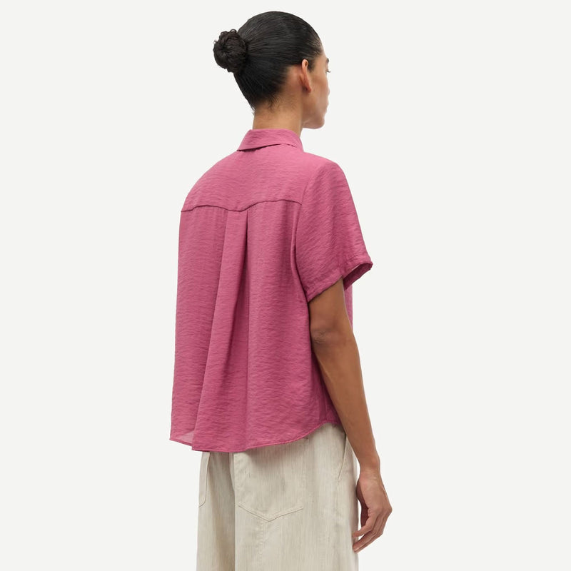 Saminna SS Shirt 15754 dry rose