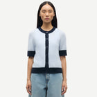 Sanoura SS Cardigan gray dawn Samsoe Samsoe