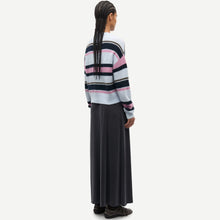 Sanoura Sweater gray dawn multi st. Samsoe Samsoe