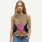 Sanoura Vest 15556 lead gray