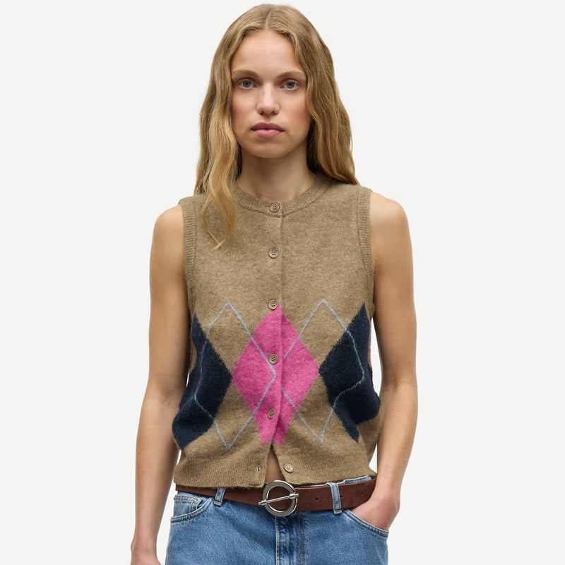 Sanoura Vest 15556 lead gray