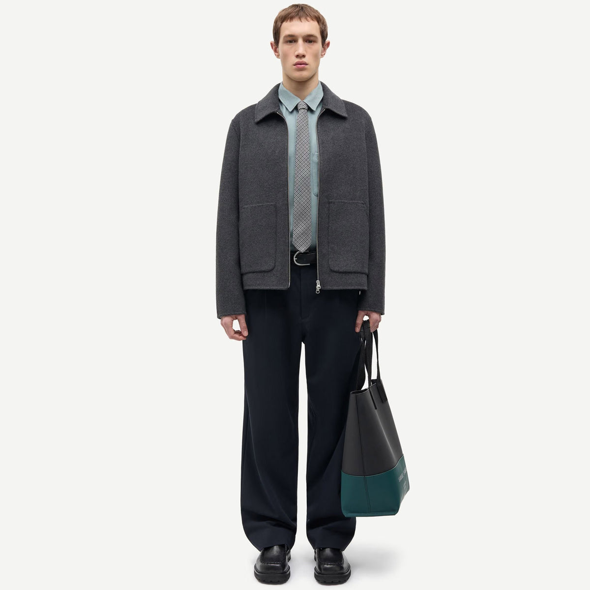 Sapaulo Jacket 15772 dark grey mel.