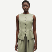 Saruma Vest 14635 vetiver