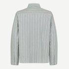 Saryan O Shirt stormy sea stripe