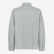 Saryan O Shirt stormy sea stripe