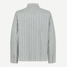 Saryan O Shirt stormy sea stripe