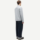 Saryan O Shirt stormy sea stripe