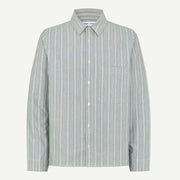 Saryan O Shirt stormy sea stripe