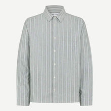 Saryan O Shirt stormy sea stripe