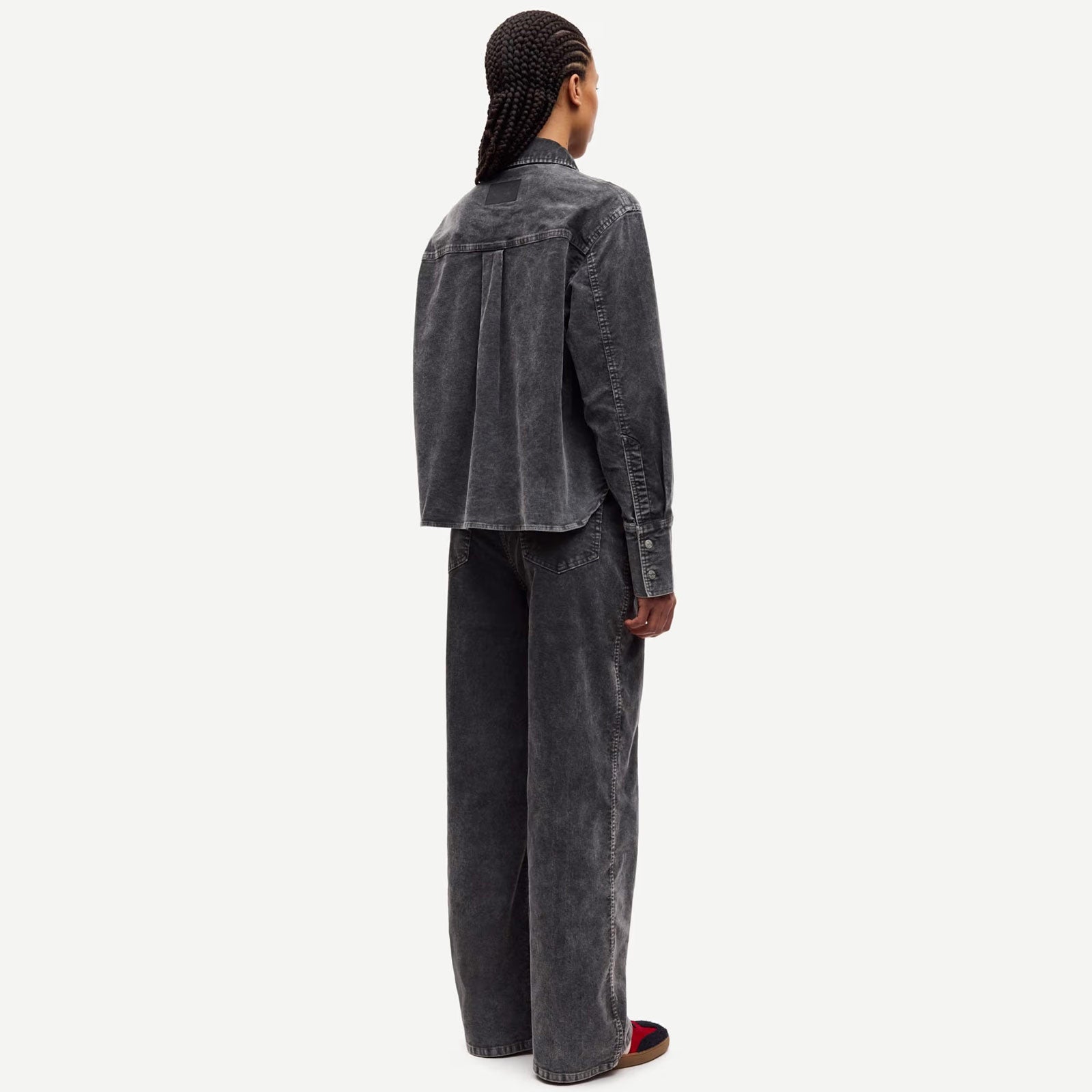 Sashelly Trousers 15792 asphalt Samsoe Samsoe