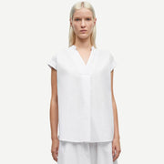 Satina SS Shirt 15646 white Samsoe Samsoe