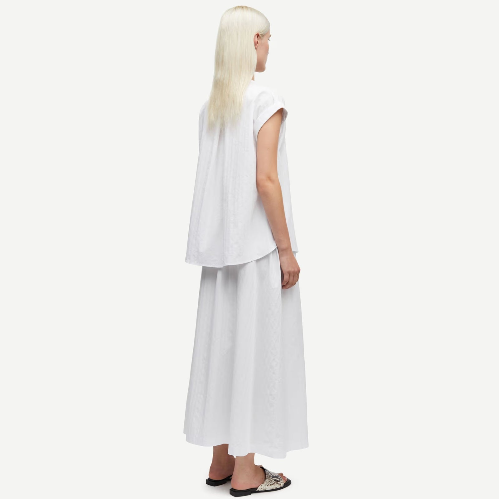 Satina SS Shirt 15646 white Samsoe Samsoe