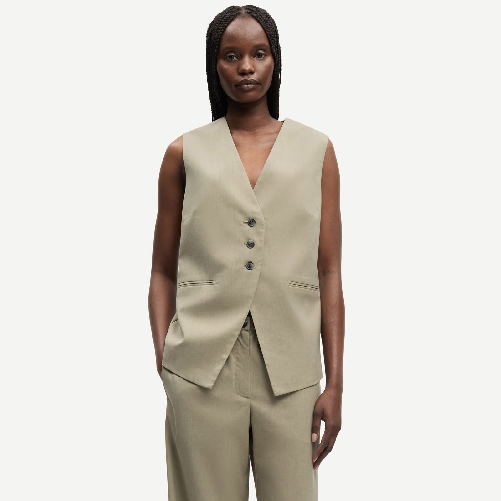 Satova Vest 15145 overland trek mel. Samsoe Samsoe