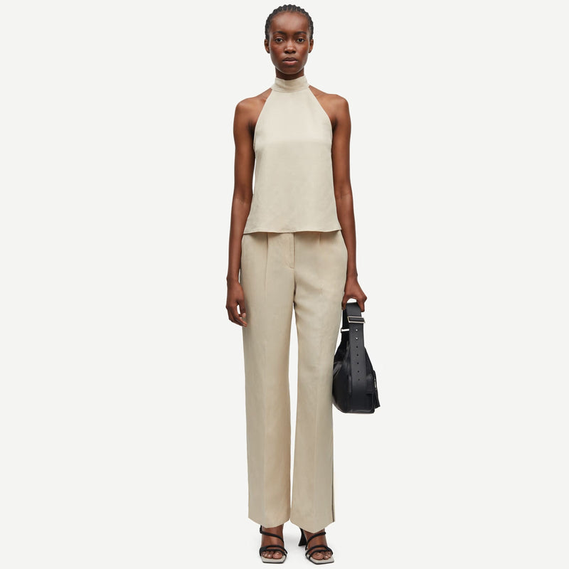 Satove Trousers 15262 white pepper Samsoe Samsoe