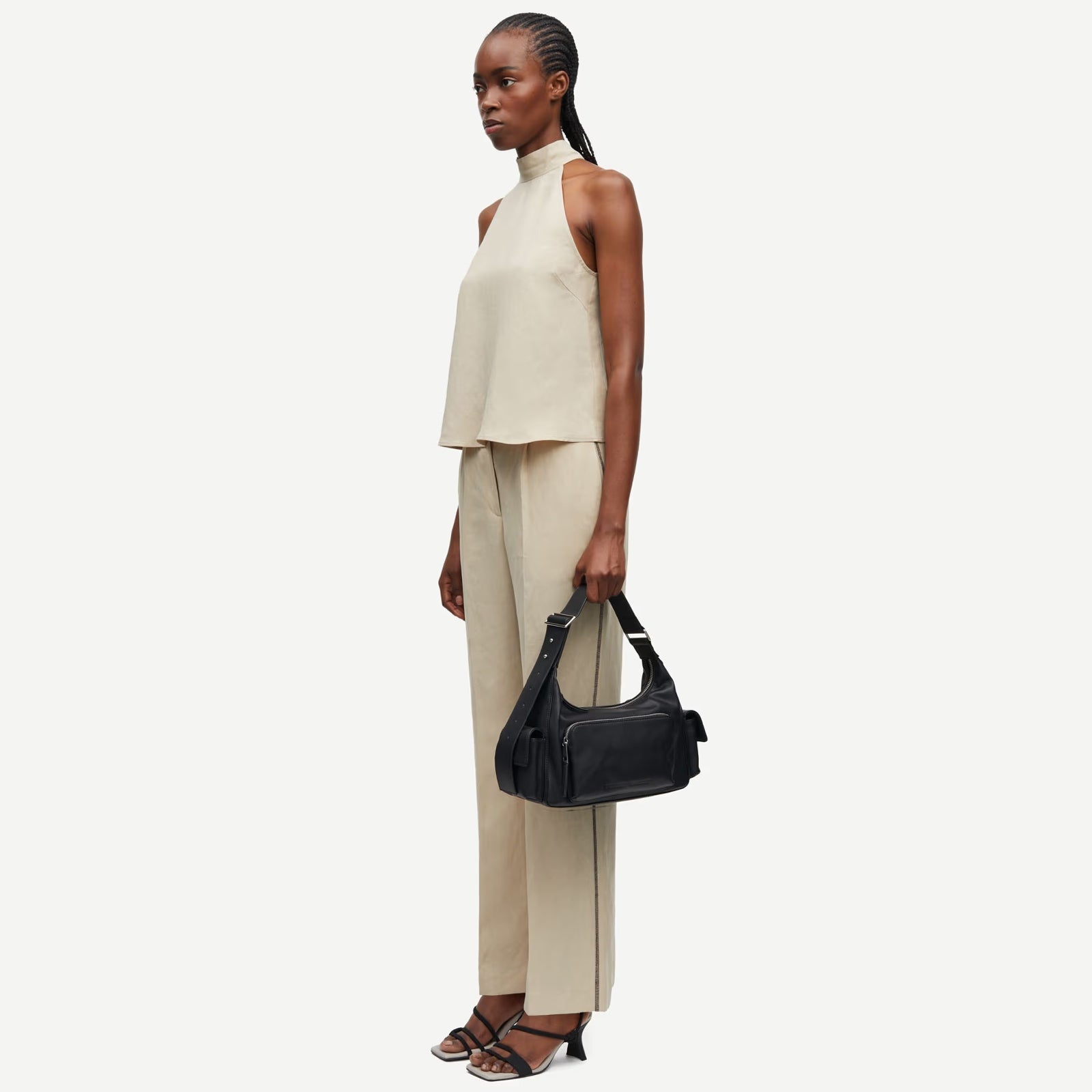 Satove Trousers 15262 white pepper Samsoe Samsoe