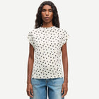 Saumi Top 16113 drifting dots egret