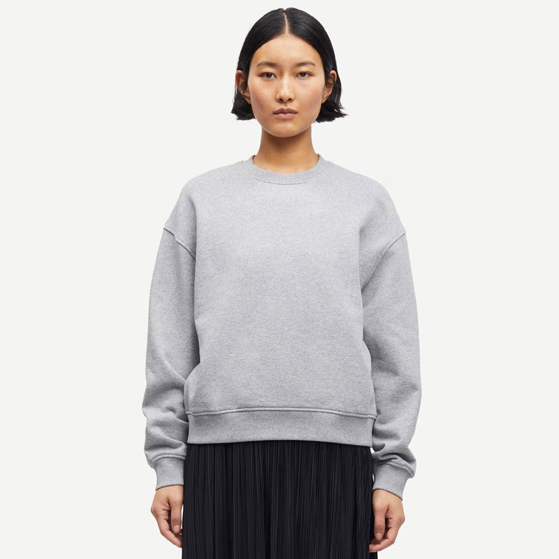 Savan Sweat 15697 grey malange Samsoe Samsoe