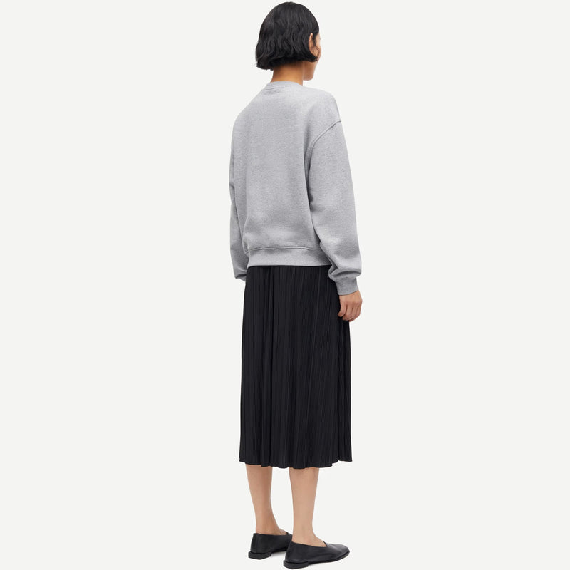 Savan Sweat 15697 grey malange Samsoe Samsoe