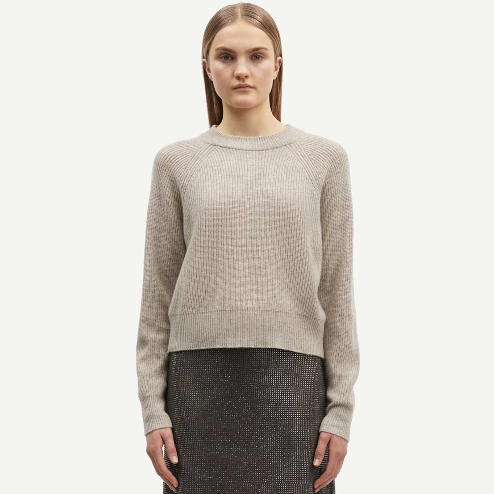 Sazlata Sweater 15353 khaki mel