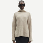 Sazlata Turtleneck 15353 khaki mel.